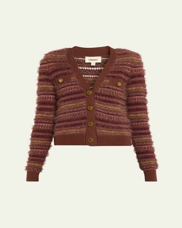 Ariadne Mixed Stripe Cardigan